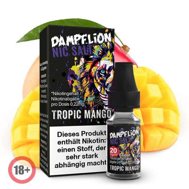 Dampflion Intense Tropic Mango Nikotinsalz Liquid ...