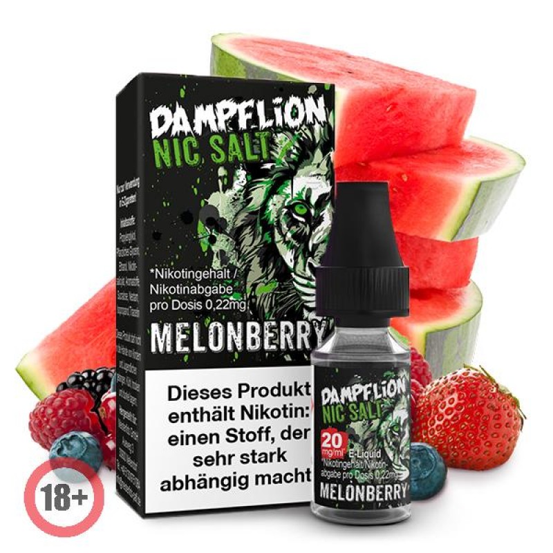 Dampflion Intense Melonberry Nikotinsalz Liquid 10...