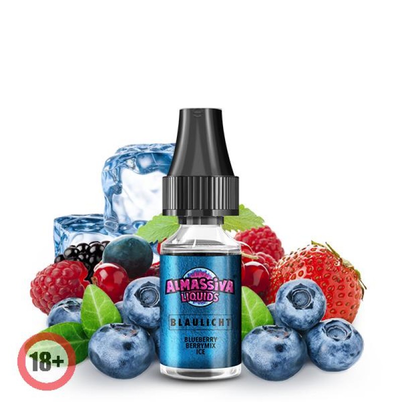 Al Massiva Blaulicht Nikotinsalz Liquid 10ml 10mg