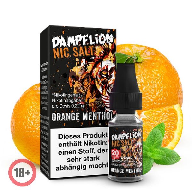 Dampflion Intense Orange Menthol Nikotinsalz Liqui...