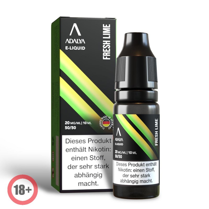 Adalya Fresh Lime Nikotinsalz Liquid 10ml 20mg