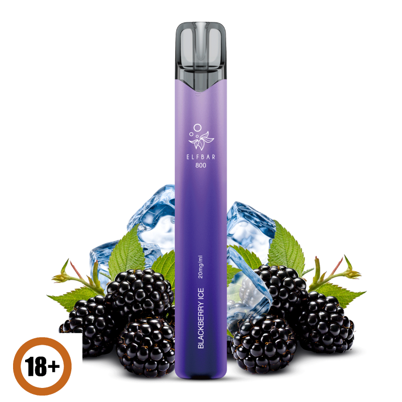 Elfbar 800 Einweg E-Zigarette - Blackberry Ice 20m...
