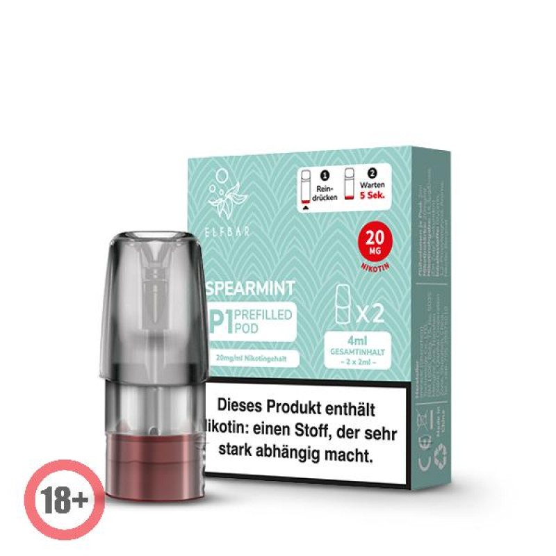 Elfbar Mate500 P1 Pod - Spearmint