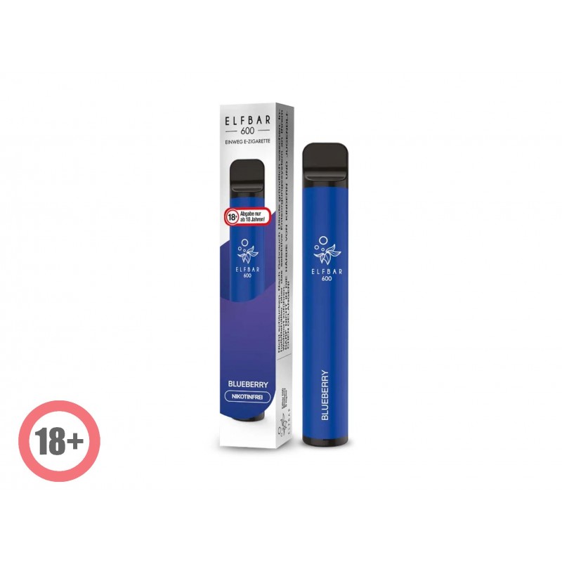 Elfbar 600 Einweg E-Zigarette Blueberry (Nikotinfr...