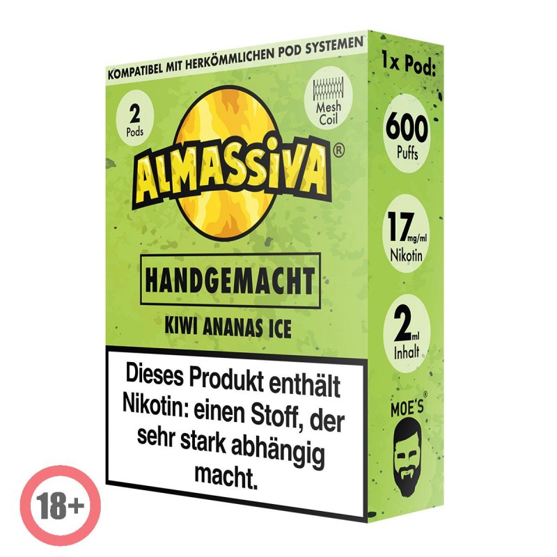 Almassiva prefilled Pod - Handgemacht 17mg/ml