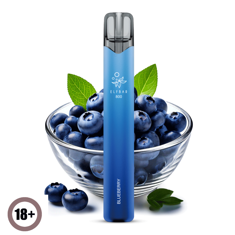 Elfbar 800 Einweg E-Zigarette - Blueberry 20mg