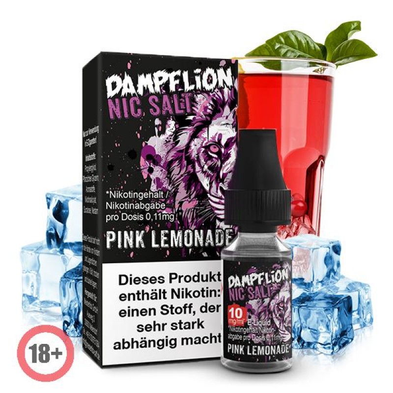 Dampflion Intense Pink Lemonade Nikotinsalz Liquid...
