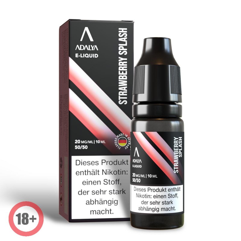 Adalya Strawberry Splash Nikotinsalz Liquid 10ml 2...