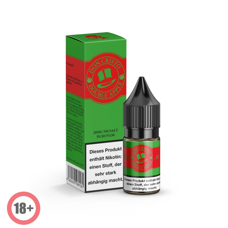 Don Cristo Nikotinsalz Liquid - Double Apple Tobac...