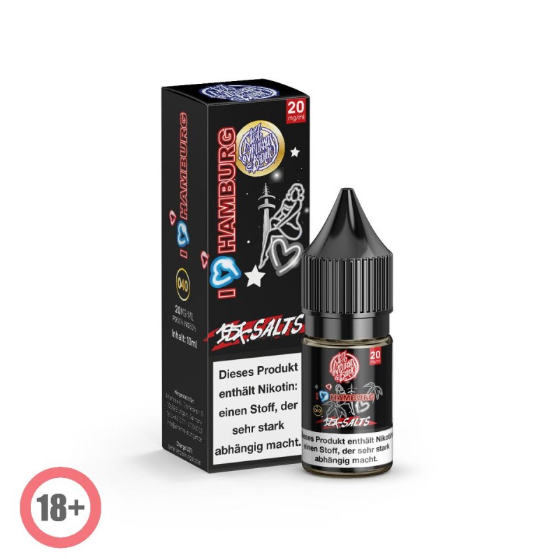 187 Straßenbande Nikotinsalz Liquid - I Love Hamb...