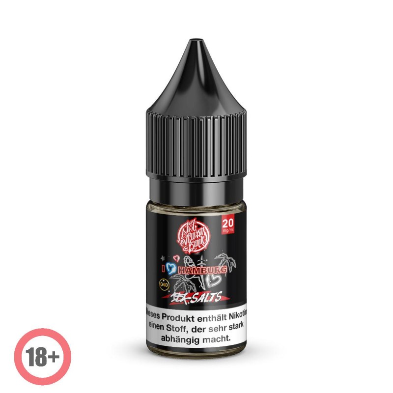 187 Straßenbande Nikotinsalz Liquid - I Love Hamburg 10ml 20mg