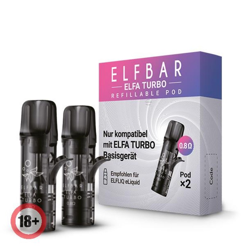Elfbar Elfa Turbo refillable Pod