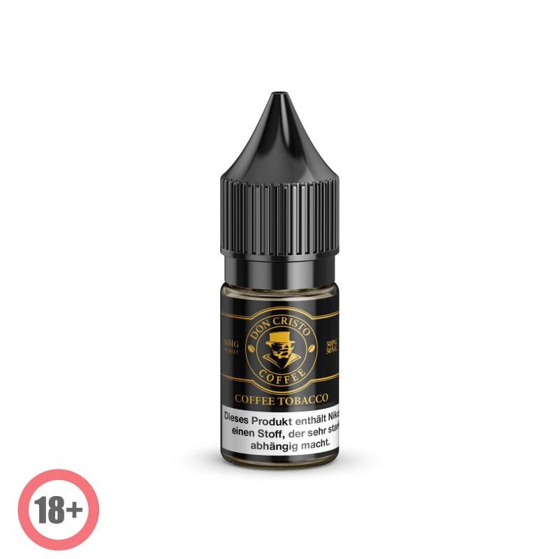 Don Cristo Nikotinsalz Liquid - Coffee Tobacco 10ml 20mg