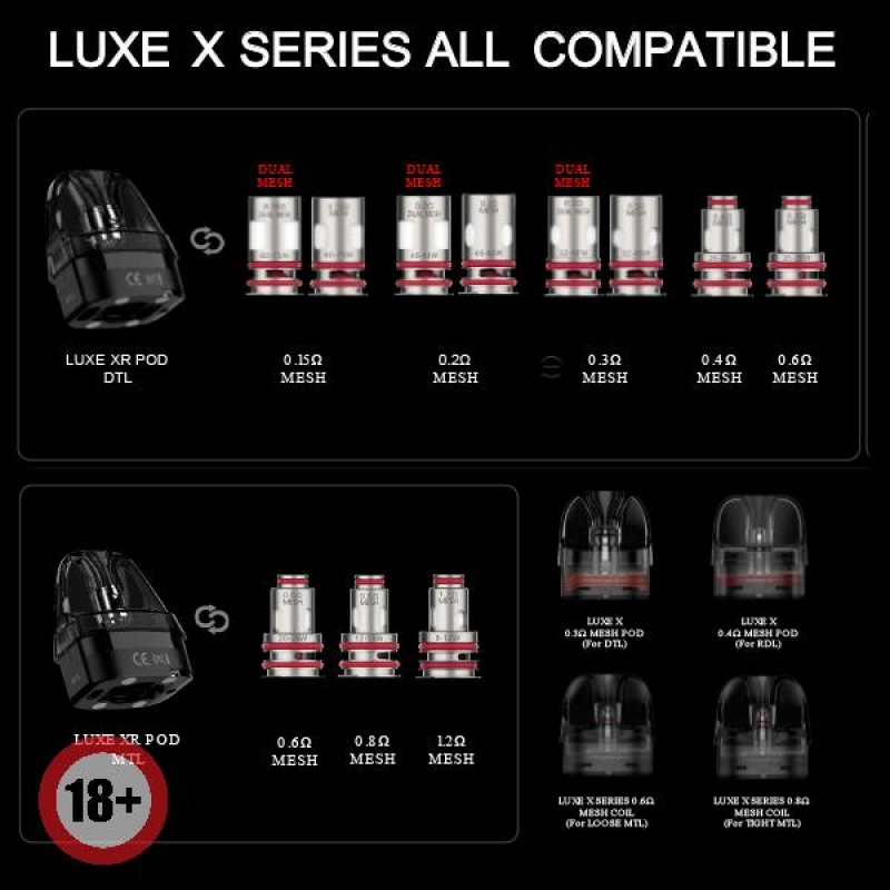 Vaporesso Luxe XR MTL Pod - NEUE VERSION