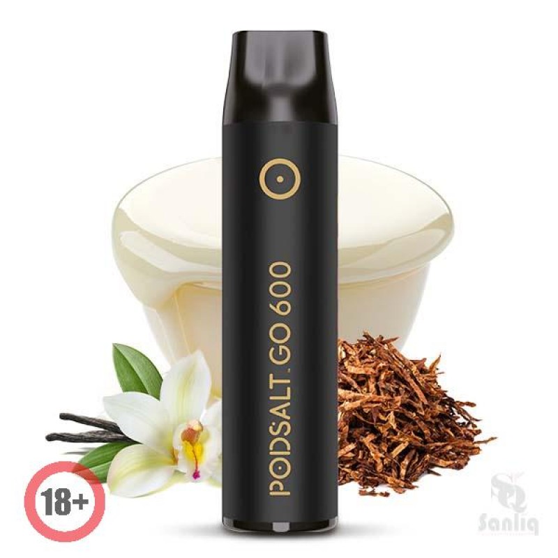 Pod Salt Go 600 Einweg E-Zigarette Cuban Creme 20m...