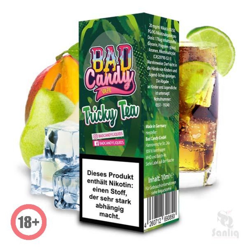 Bad Candy Tricky Tea Nikotinsalz Liquid 10ml 20mg