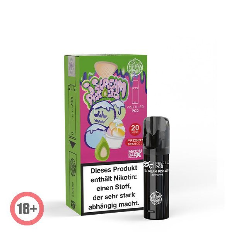 187 Straßenbande prefilled Pod - i Scream Pistacio