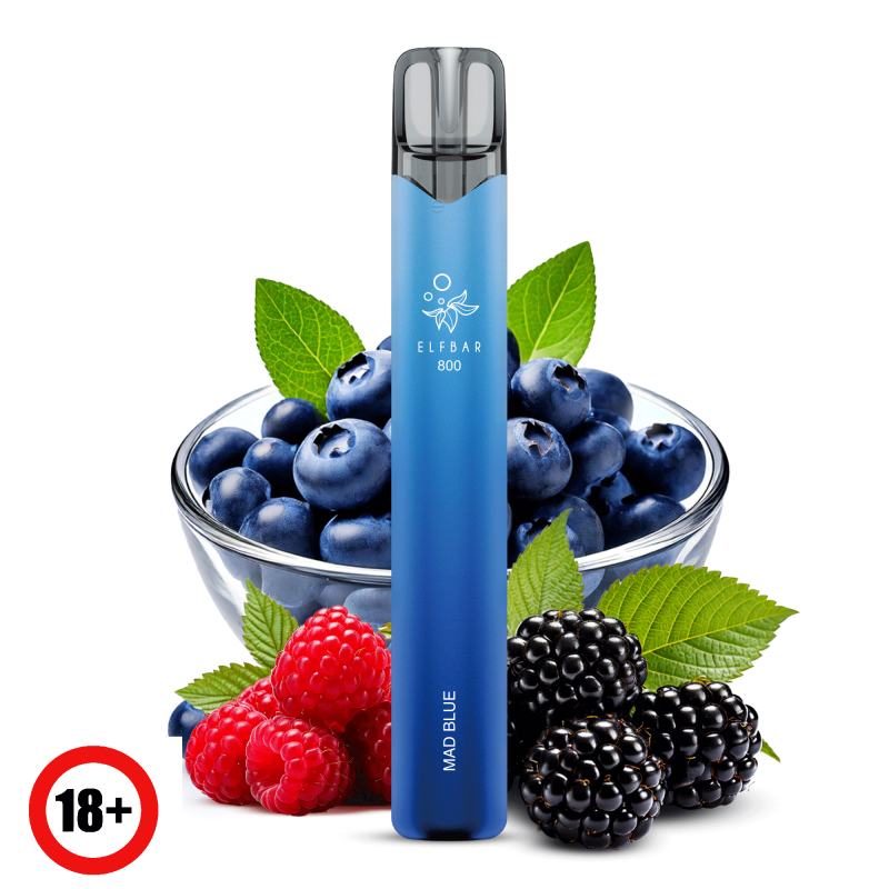 Elfbar 800 Einweg E-Zigarette - Mad Blue 20mg