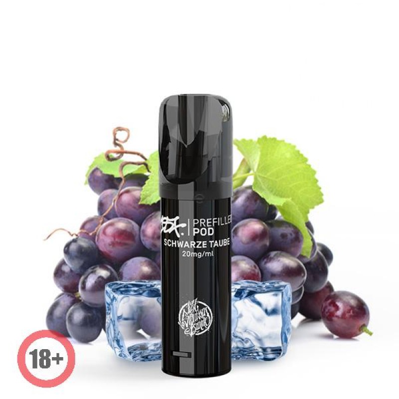 187 Straßenbande prefilled Pod - Schwarze Taube