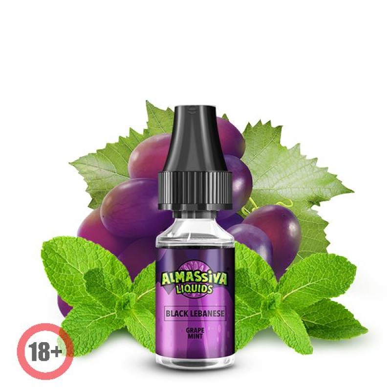 Al Massiva Black Lebanese Nikotinsalz Liquid 10ml ...