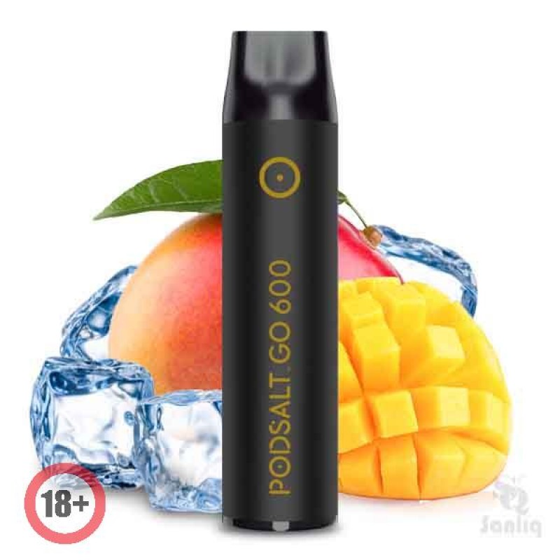 Pod Salt Go 600 Einweg E-Zigarette Mango Ice 20mg