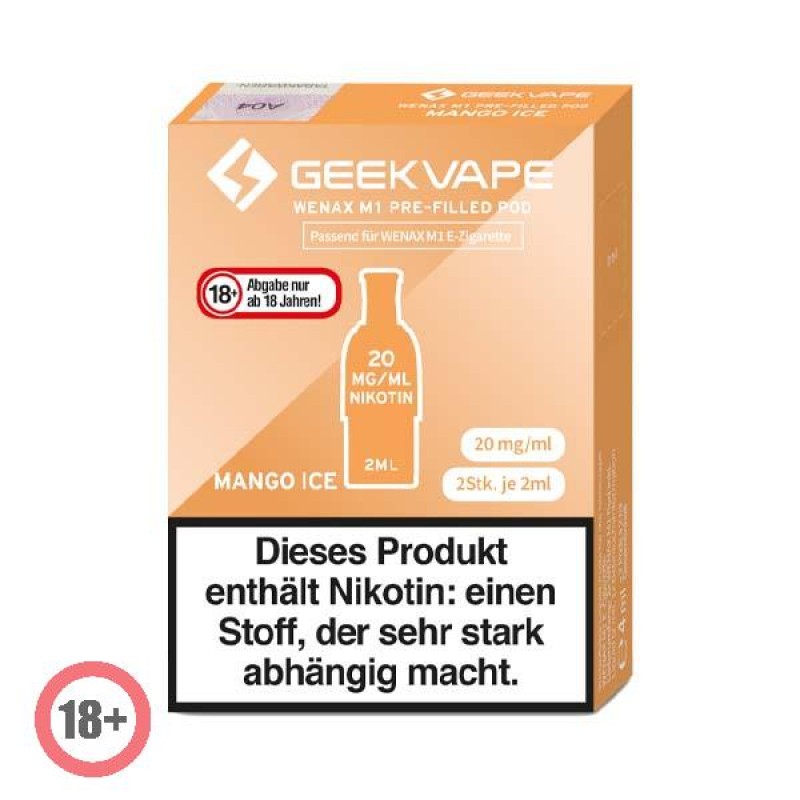 Geek Vape Wenax M1 Pod Mango Ice 20mg/ml