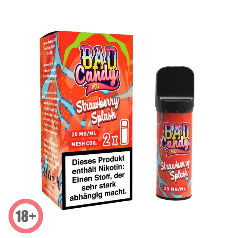 Bad Candy Pod2Go prefilled Pod - Strawberry Splash...