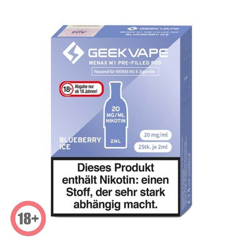 Geek Vape Wenax M1 Pod Blueberry Ice 20mg/ml