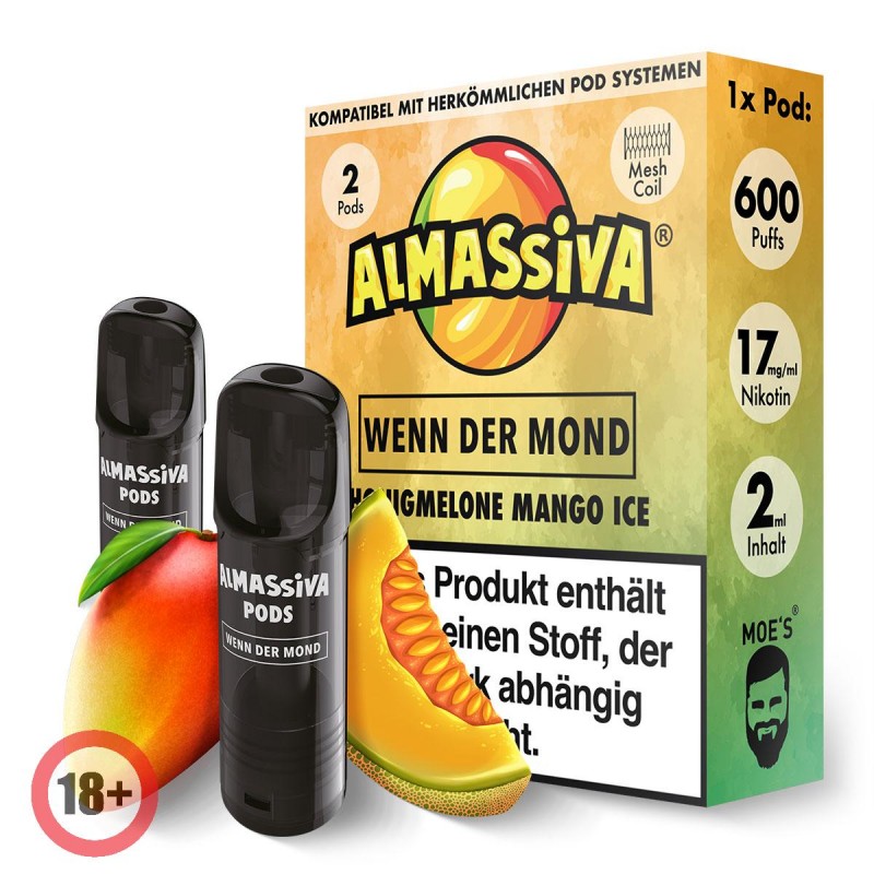 Almassiva prefilled Pod - Wenn der Mond 17mg/ml