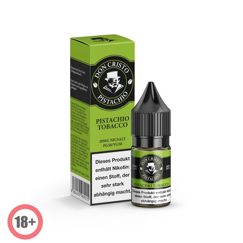Don Cristo Nikotinsalz Liquid - Pistachio Tobacco ...
