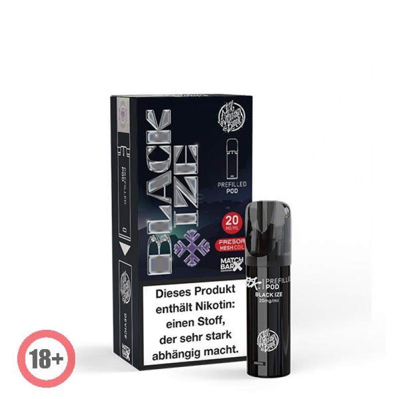 187 Straßenbande prefilled Pod - Black Ize