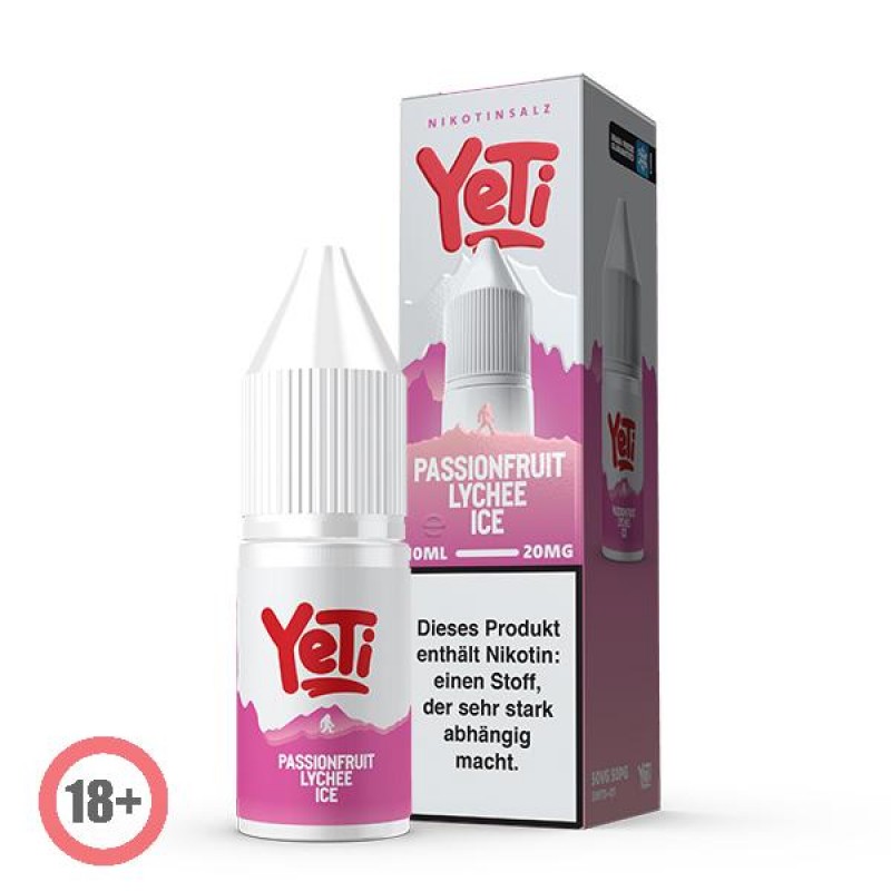 Yeti Summit Passionfruit Lychee Ice Nikotinsalz Liquid 10ml 20mg