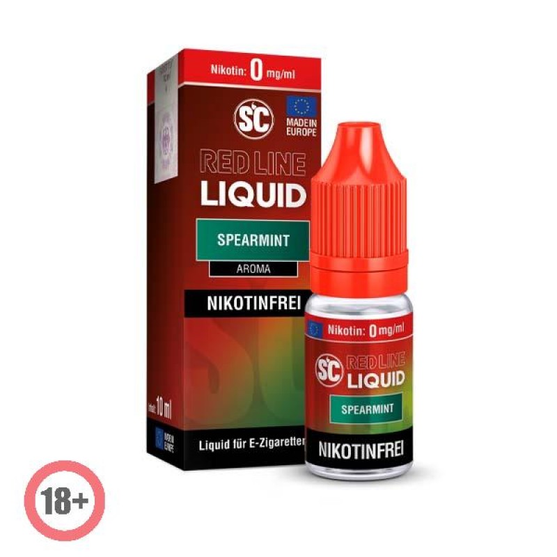 SC RED LINE Spearmint Liquid 10ml 0mg