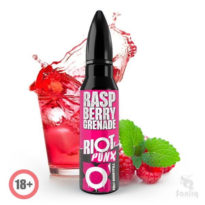 Riot Squad PUNX Raspberry Grenade Liquid 50ml 0mg