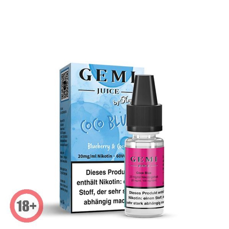 Gemi Juice Coco Blue Nikotinsalz Liquid 10ml 10mg