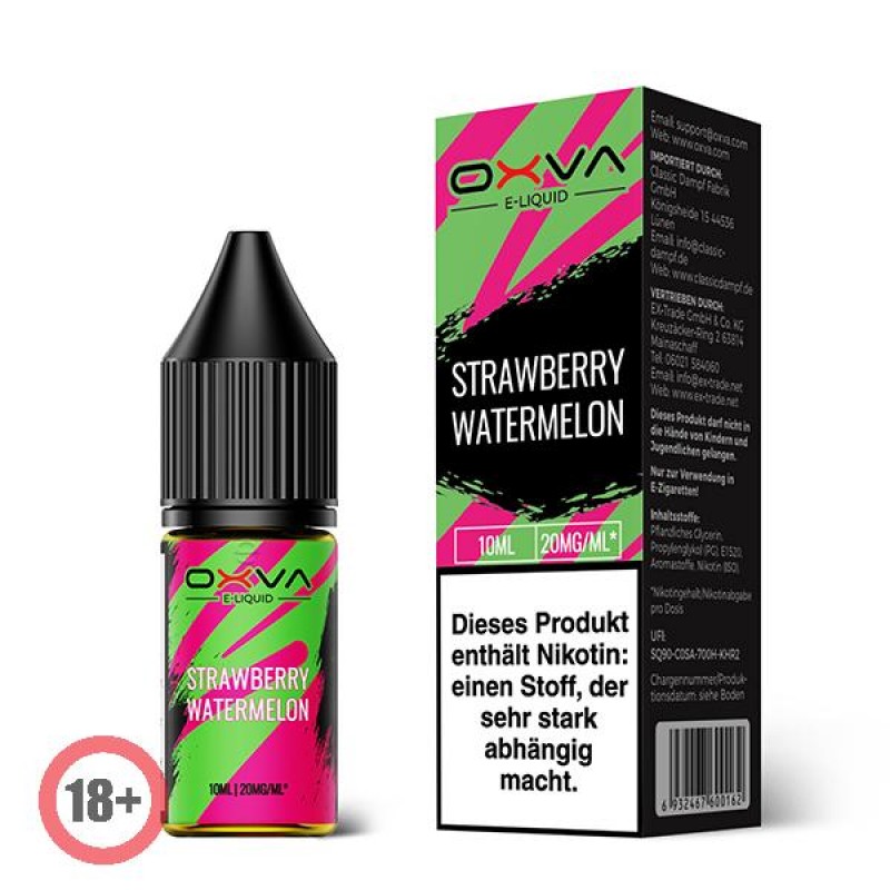 Oxva Strawberry Watermelon Nikotinsalz Liquid 10ml 20mg