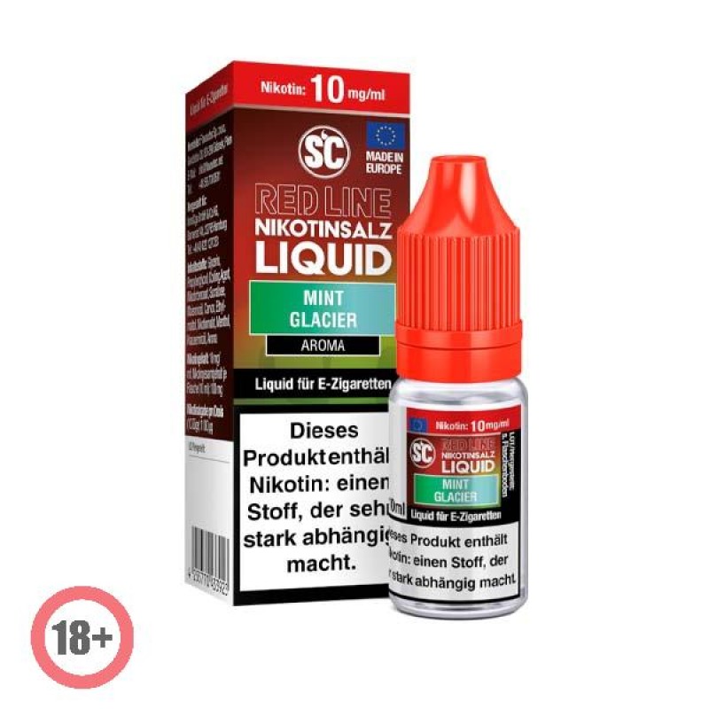SC RED LINE Mint Glacier Nikotinsalz Liquid 10ml 1...