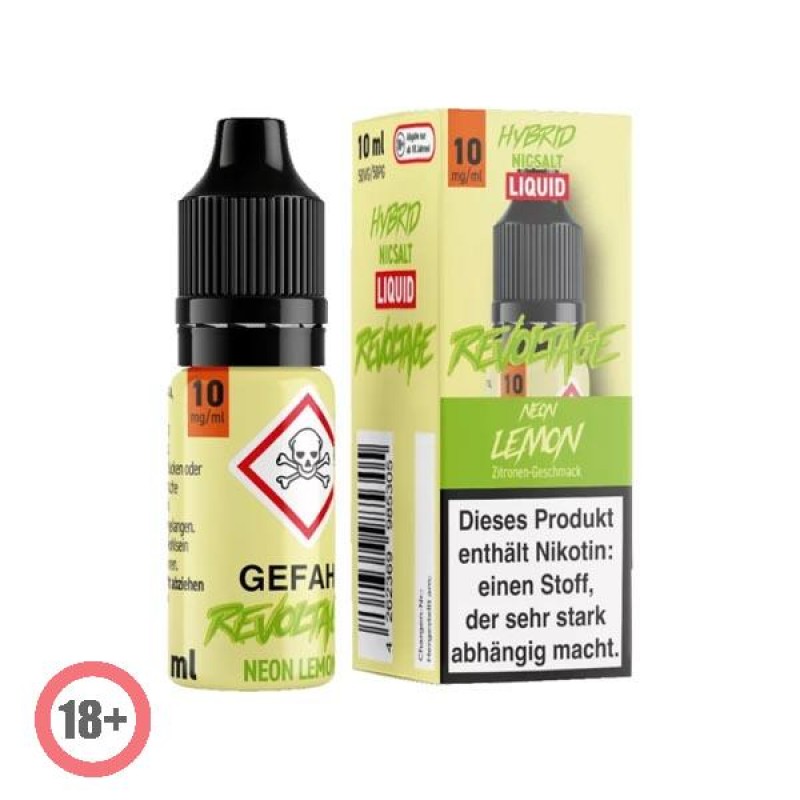 Revoltage Neon Lemon Hybrid Nikotinsalz Liquid 10m...