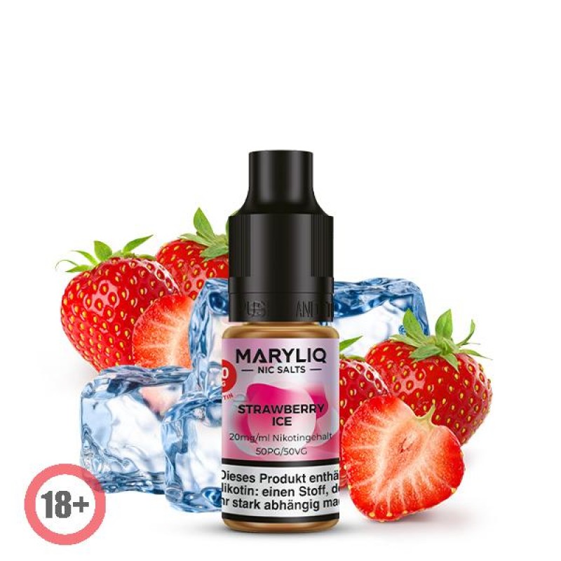 Lost Mary Maryliq Strawberry Ice Nikotinsalz Liqui...