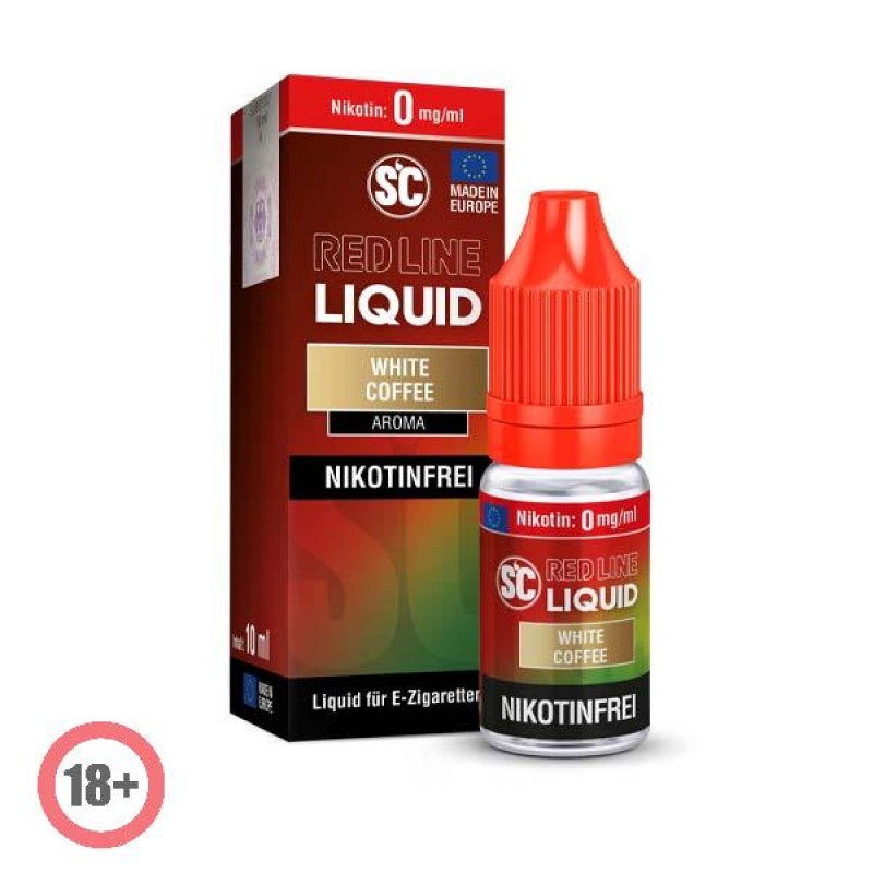 SC RED LINE White Coffee Liquid 10ml 0mg