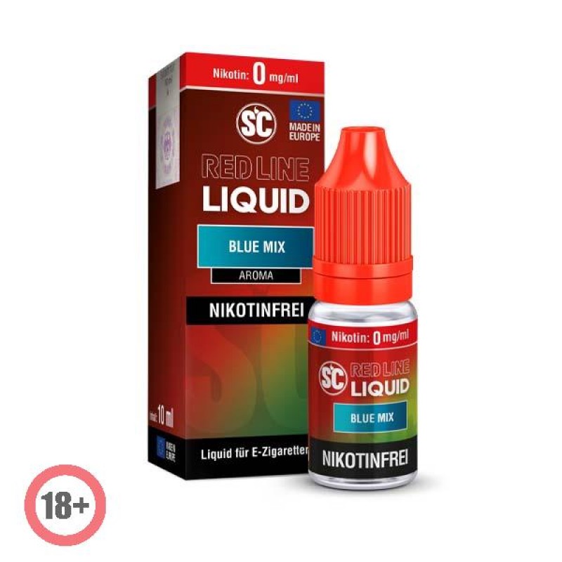SC RED LINE Blue Mix Liquid 10ml 0mg