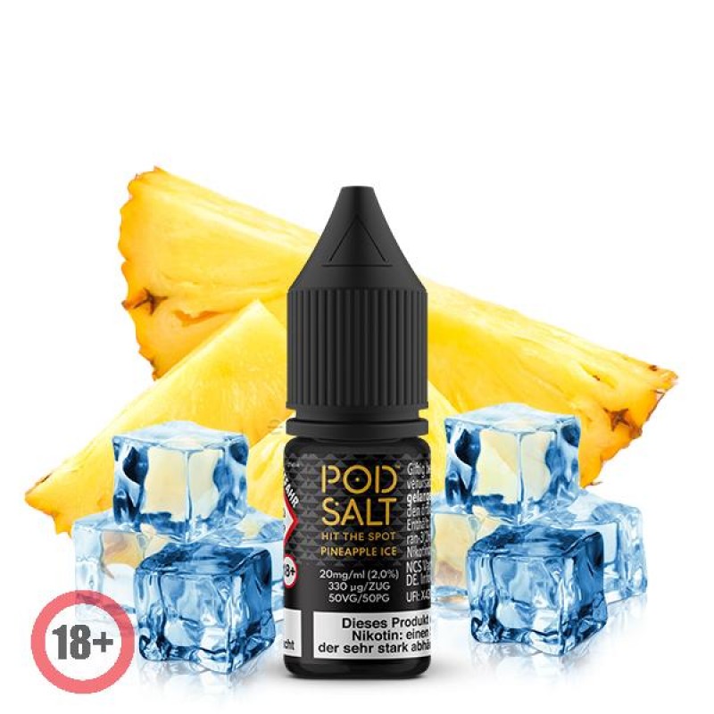 Pod Salt Pineapple Ice Nikotinsalz Liquid 10ml 20m...