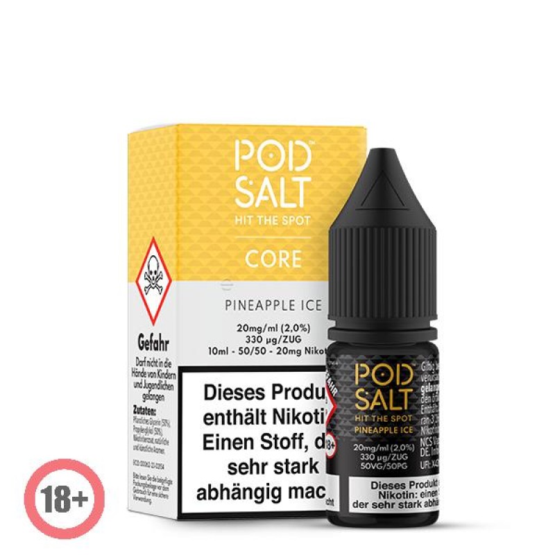Pod Salt Pineapple Ice Nikotinsalz Liquid 10ml 20mg