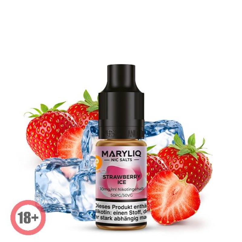 Lost Mary Maryliq Strawberry Ice Nikotinsalz Liqui...