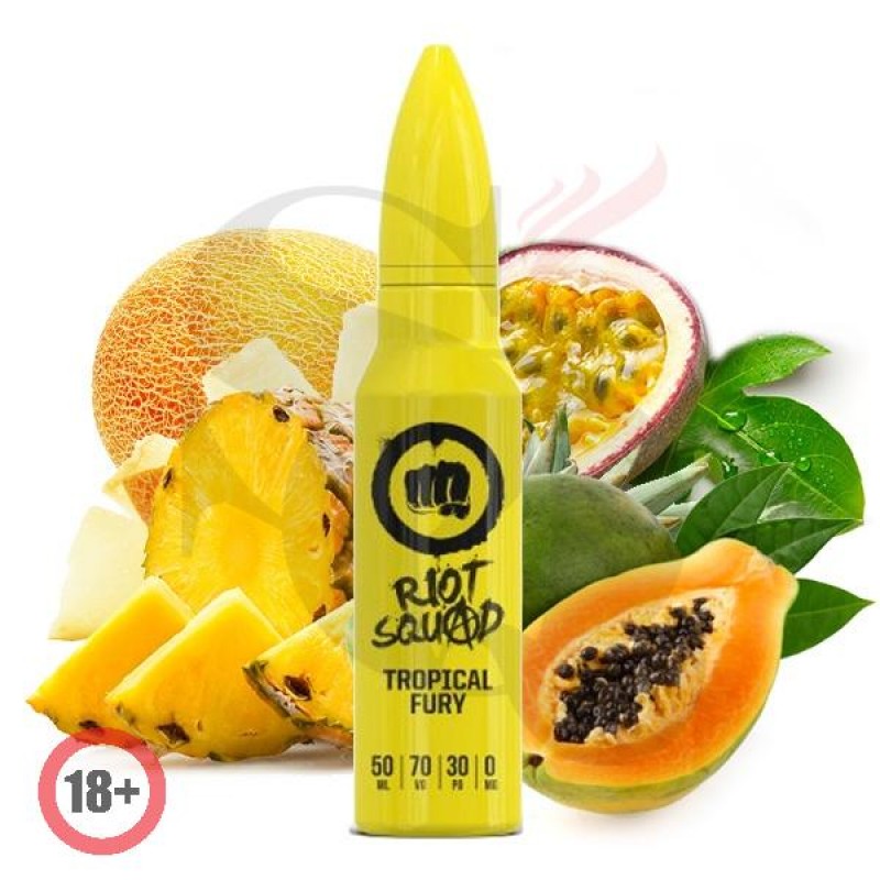 Riot Squad Tropical Fury Liquid 50ml 0mg
