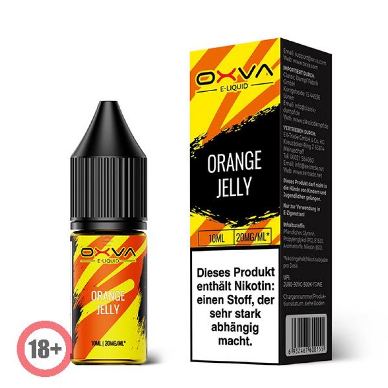 Oxva Orange Jelly Nikotinsalz Liquid 10ml 10mg