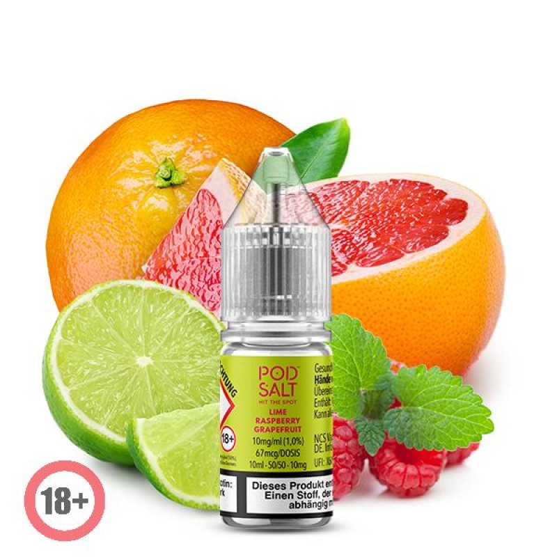 Pod Salt XTRA Lime Raspberry Grapefruit Nikotinsal...