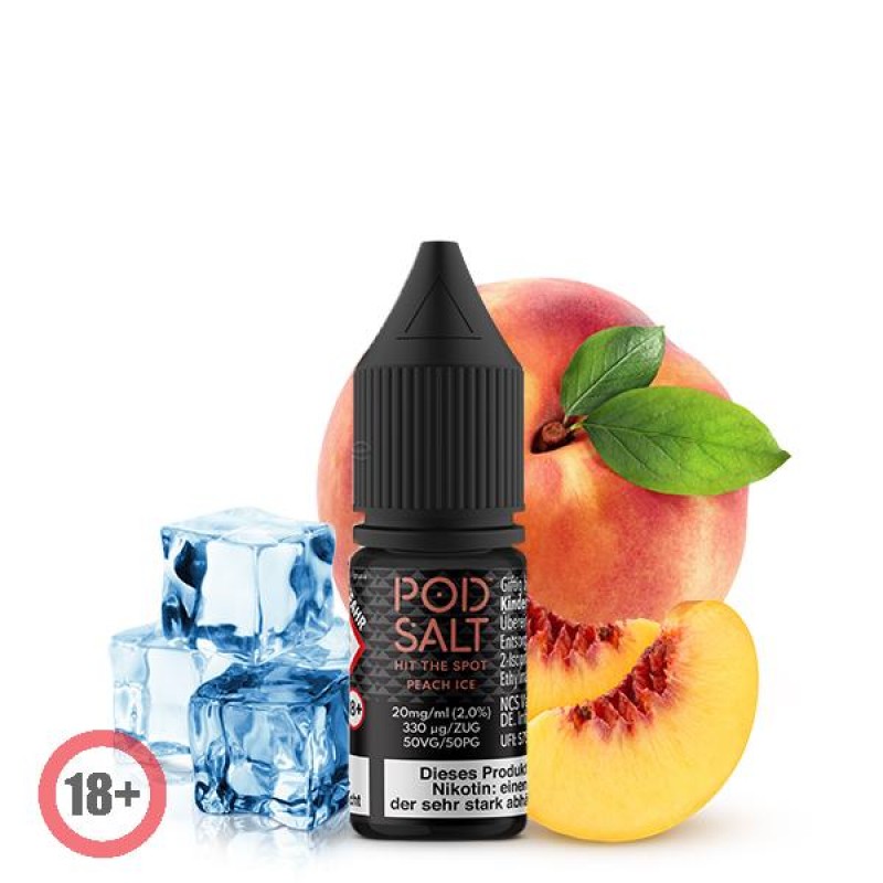 Pod Salt Core Peach Ice Nikotinsalz Liquid 10ml 11...