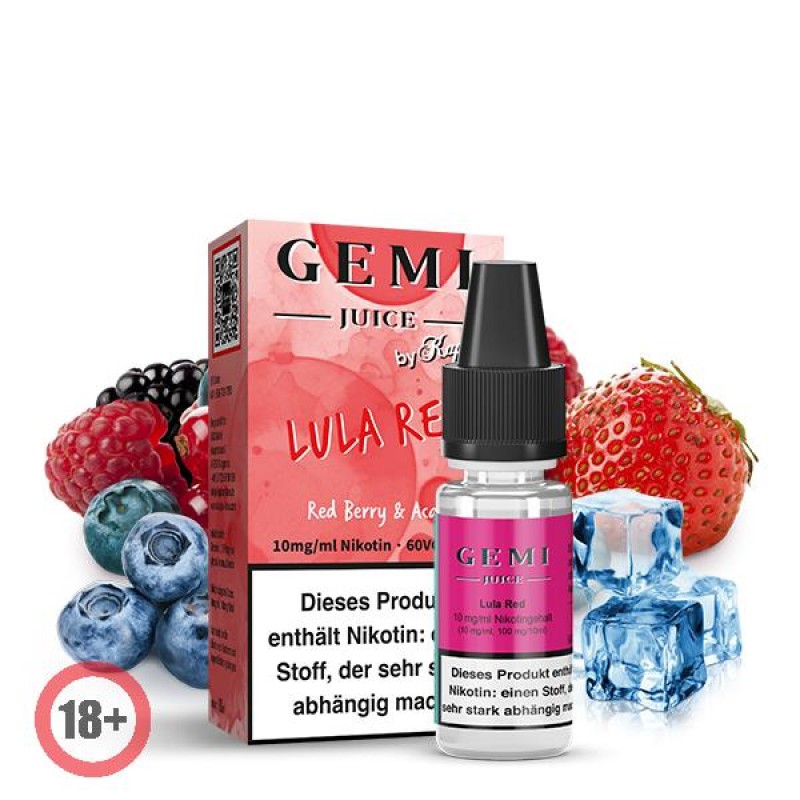 Gemi Juice Lula Red Nikotinsalz Liquid 10ml 10mg