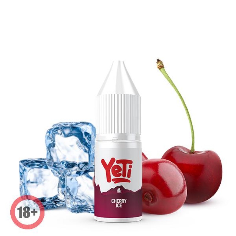 Yeti Summit Cherry Ice Nikotinsalz Liquid 10ml 10m...